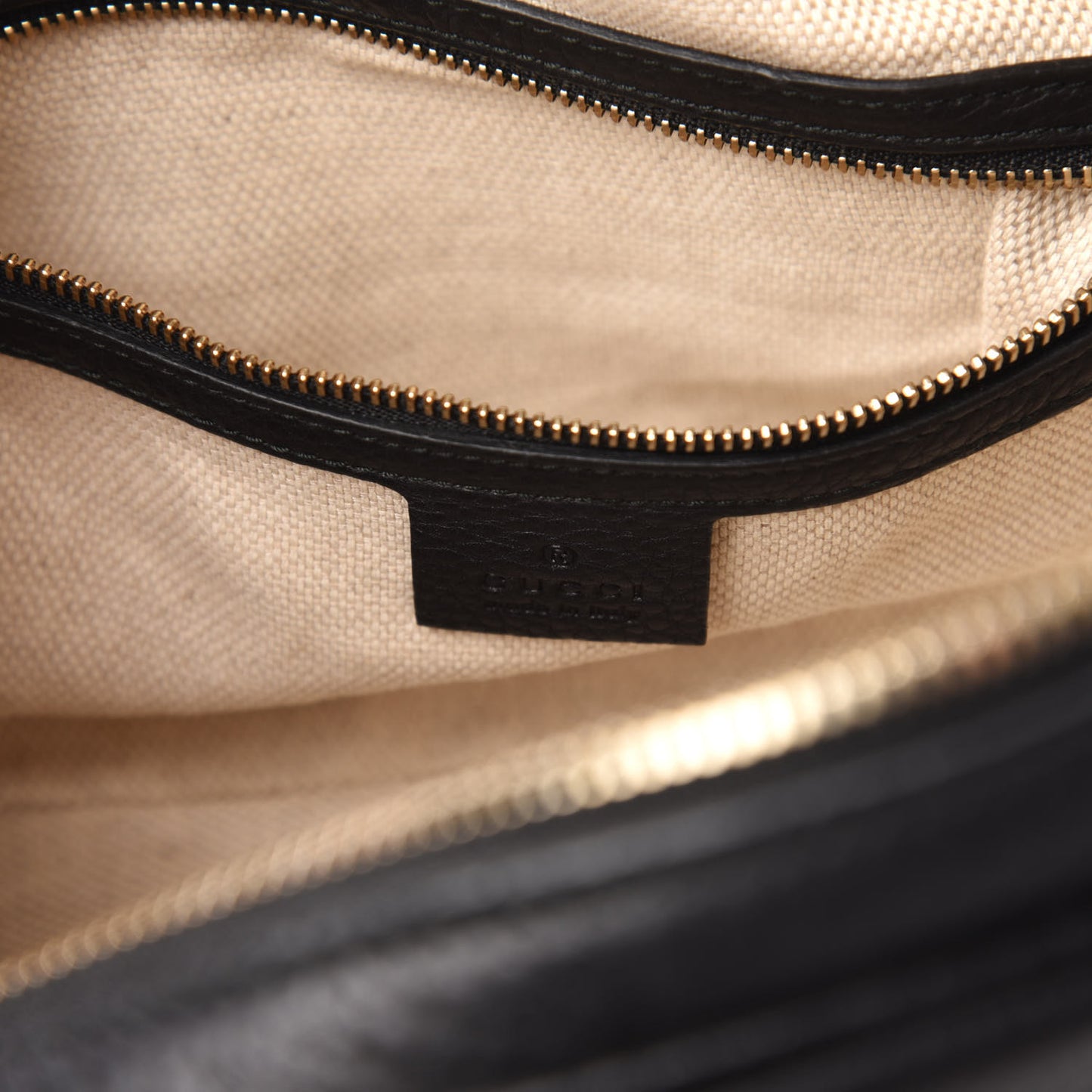 Pebbled Calfskin Small Soho Bowler Black
