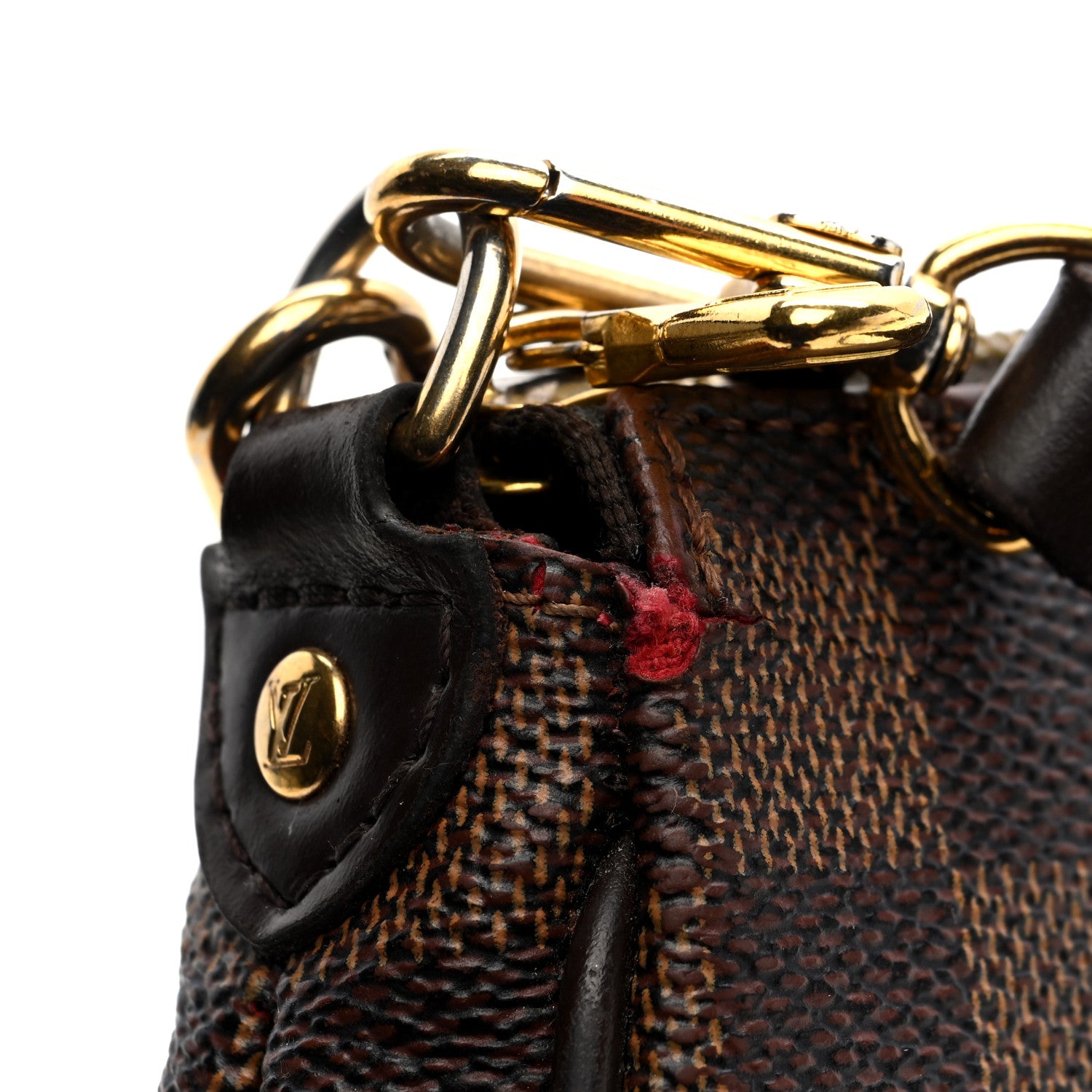 Louis Vuitton Damier Ebene Eva Clutch 10 of 12