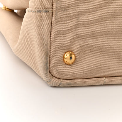 Prada Canapa Small Logo Tote Corda 18 of 20