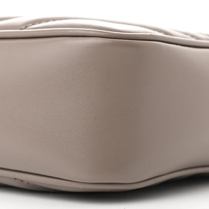 Saint Laurent Calfskin Matelasse Monogram Lou Camera Bag Dusty Grey 10 of 10