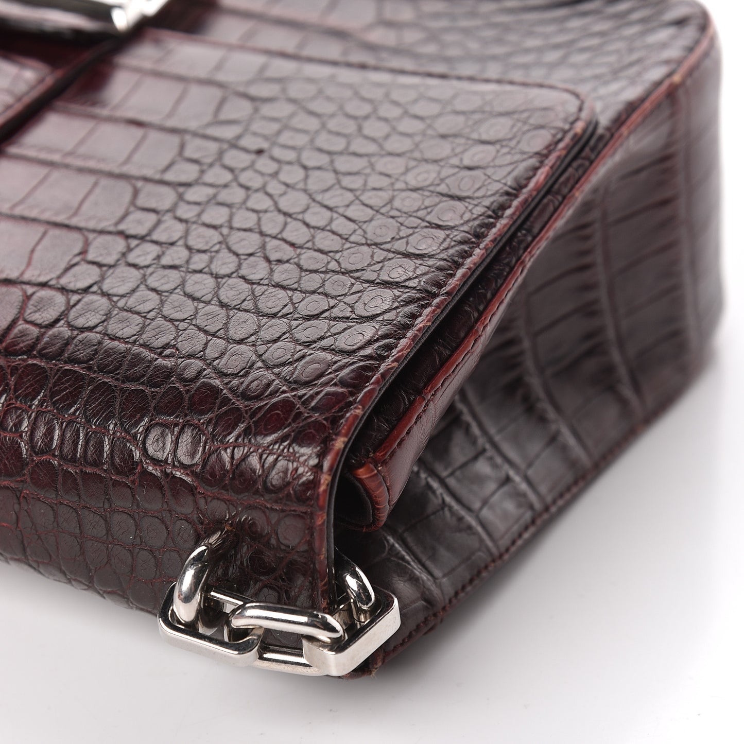 Crocodile Ombre Medium Miss Dior Flap
