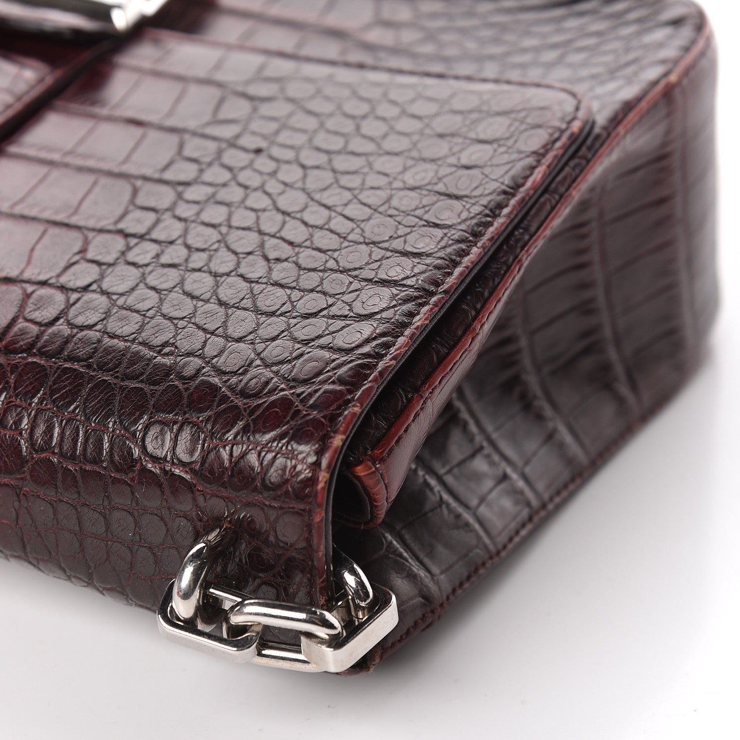 Christian Dior Crocodile Ombre Medium Miss Dior Flap 12 of 21