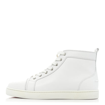 Christian Louboutin Calfskin Mens Louis Flat Sneakers 42 White 1 of 10