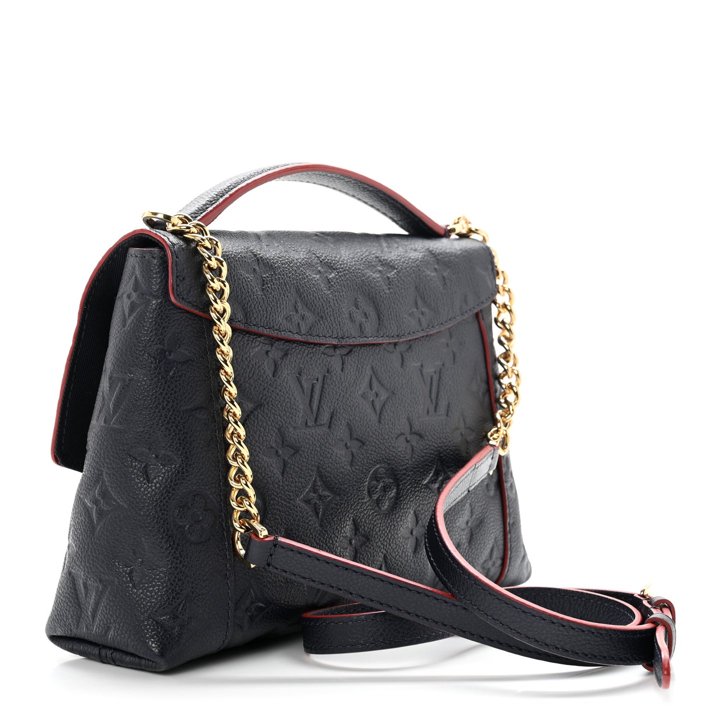 Empreinte Blanche BB Marine Rouge