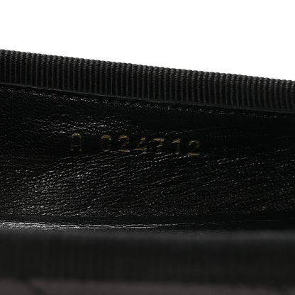 Chanel Lambskin Quilted Cambon Ballerina Flats 36 Black 9 of 9