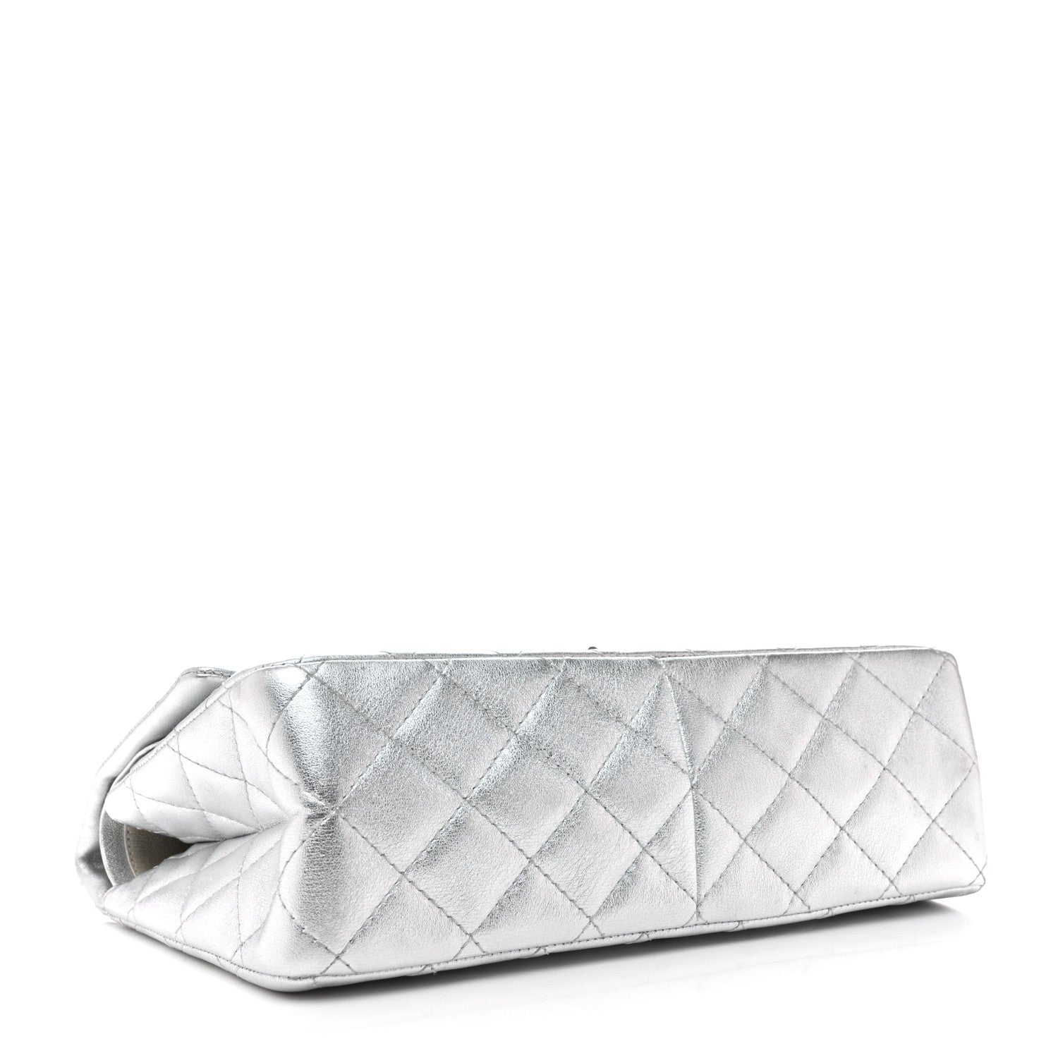 Chanel Metallic Lambskin Quilted 2.55 Reissue 226 Flap Silver 4 of 10