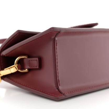 Jacquemus Smooth Calfskin Le Bambino Dark Burgundy 8 of 10