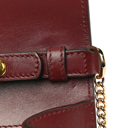 Gucci Shibuya Calfskin Mini Zumi Shoulder Bag Vintage Bordeaux 10 of 15