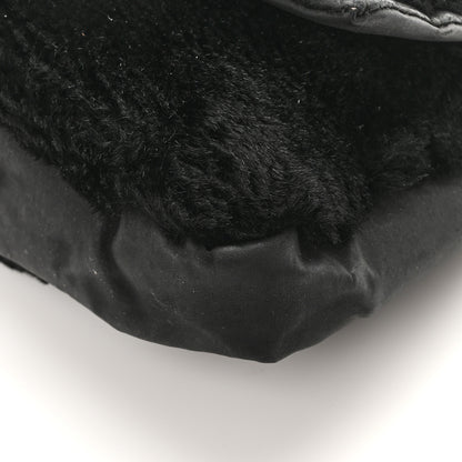 Chanel Rabbit Fur Sport Flap Flap Black 10 of 10