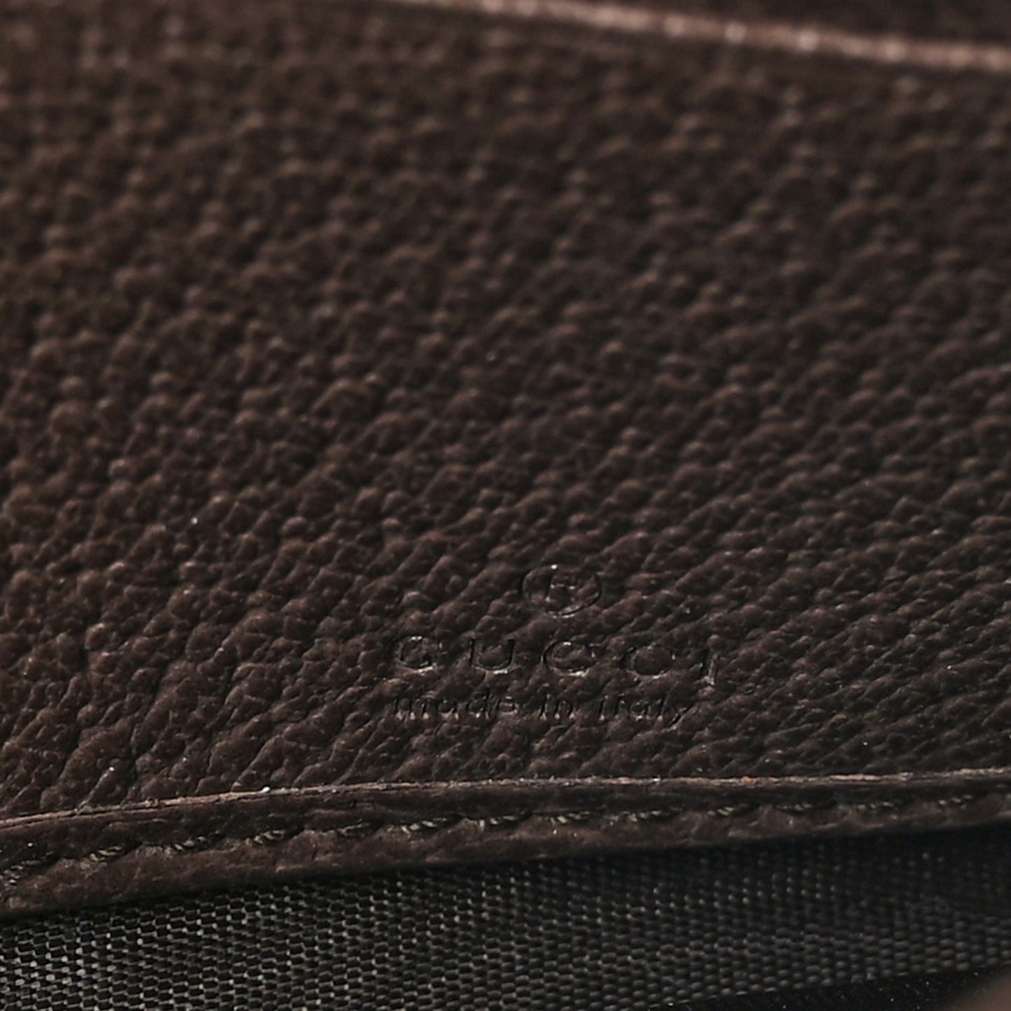 GG Supreme Monogram Web Ophidia Continental Wallet Brown