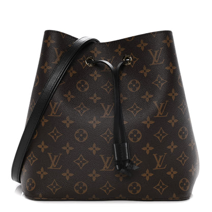 Louis Vuitton Monogram Neonoe MM Black 1 of 9