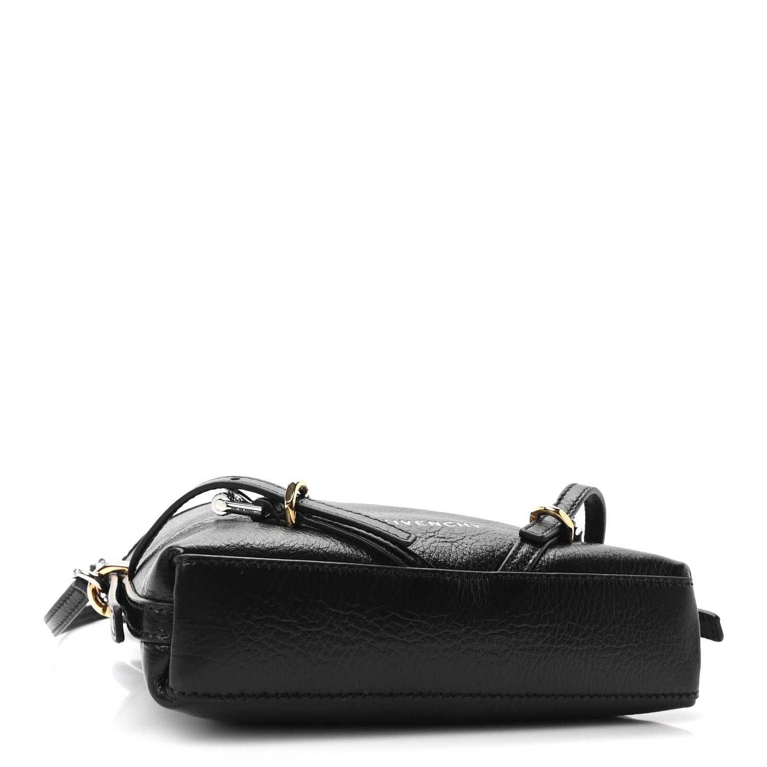 Givenchy Tumbled Calfskin Nano Voyou Bag Black 4 of 10