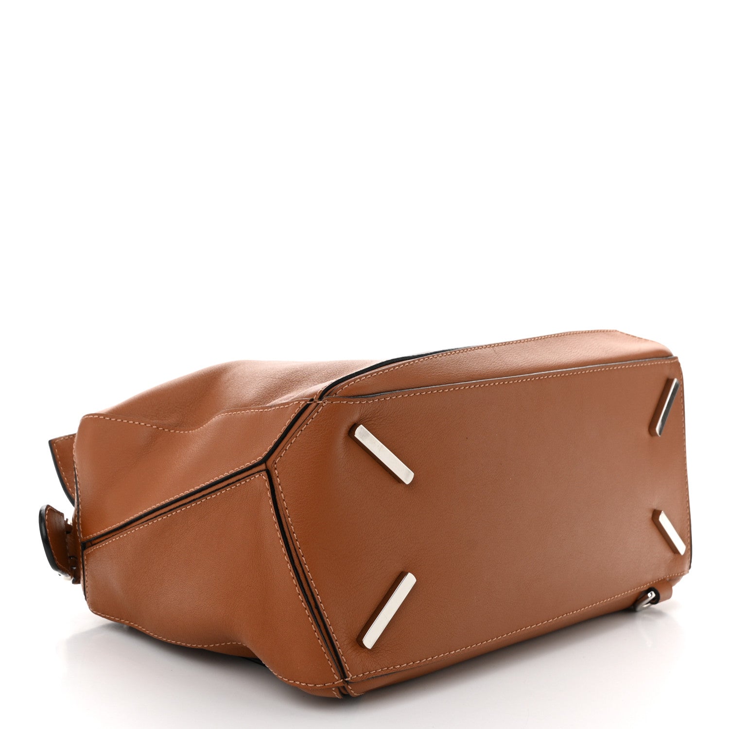 Loewe Calfskin Medium Puzzle Bag Tan 4 of 10