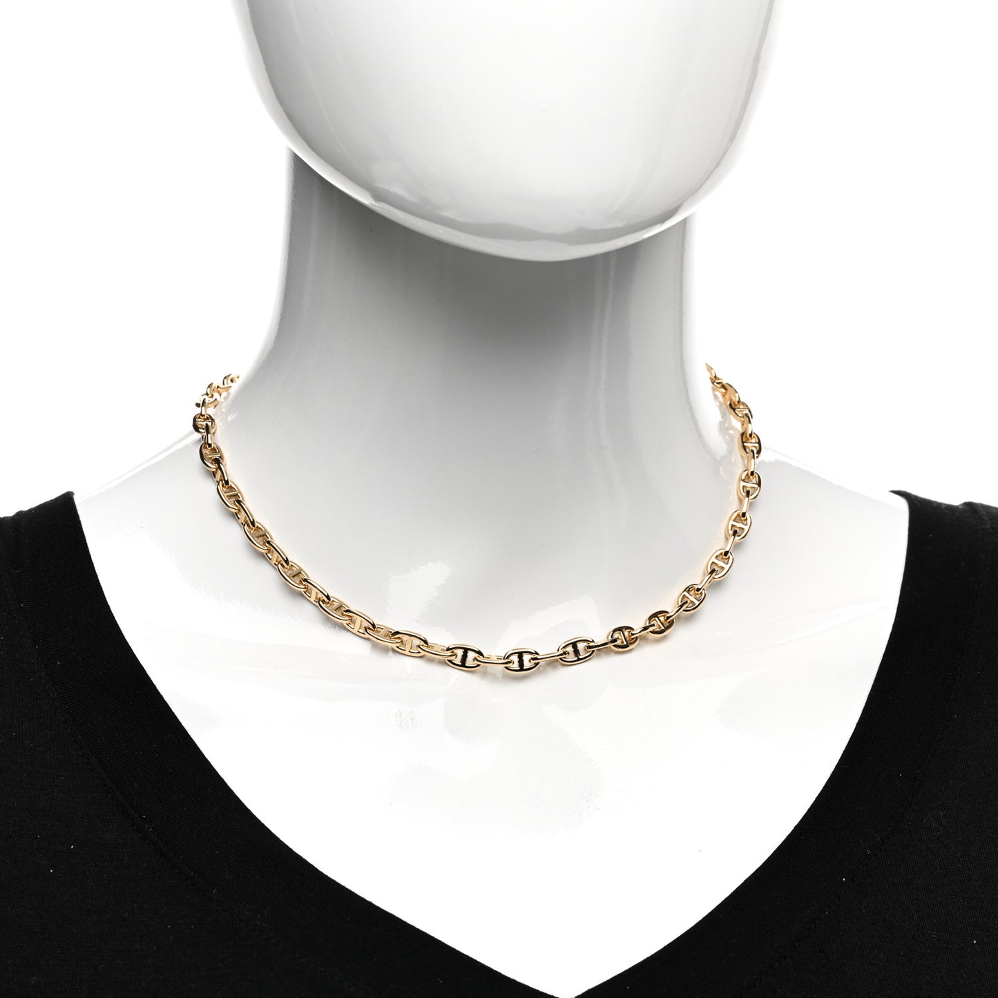 18K Yellow Gold TPM Chaine D'Ancre Necklace