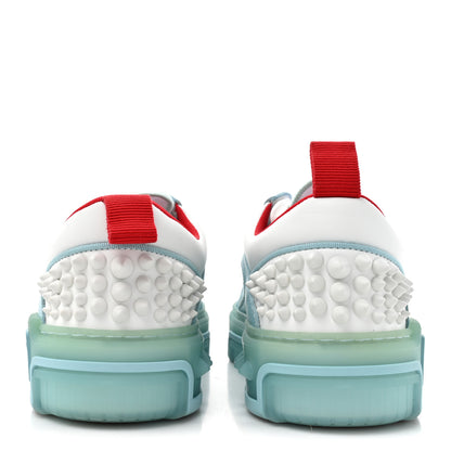 Christian Louboutin Calfskin Spike Astroloubi Donna Low Top Sneaker 36 Mineral White 5 of 9