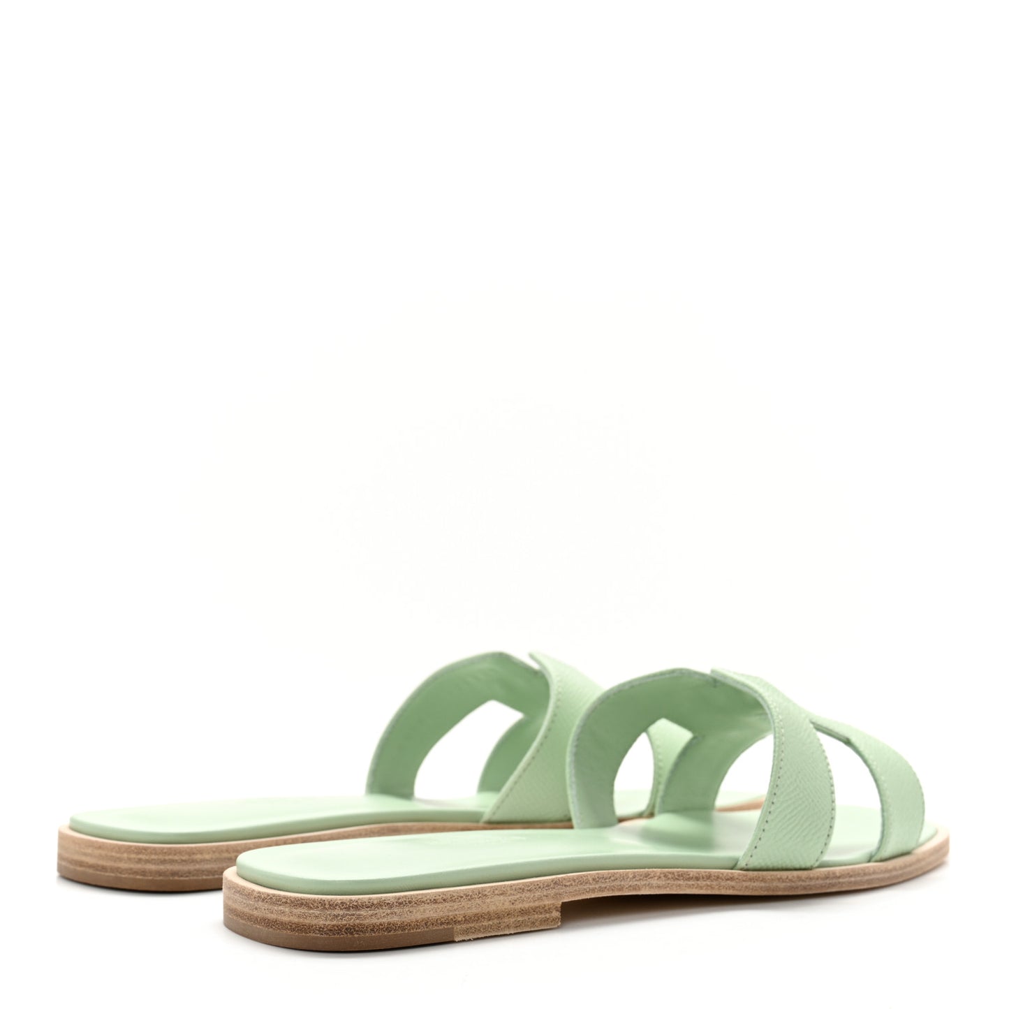 Epsom Oran Sandals 38.5 Vert Jade