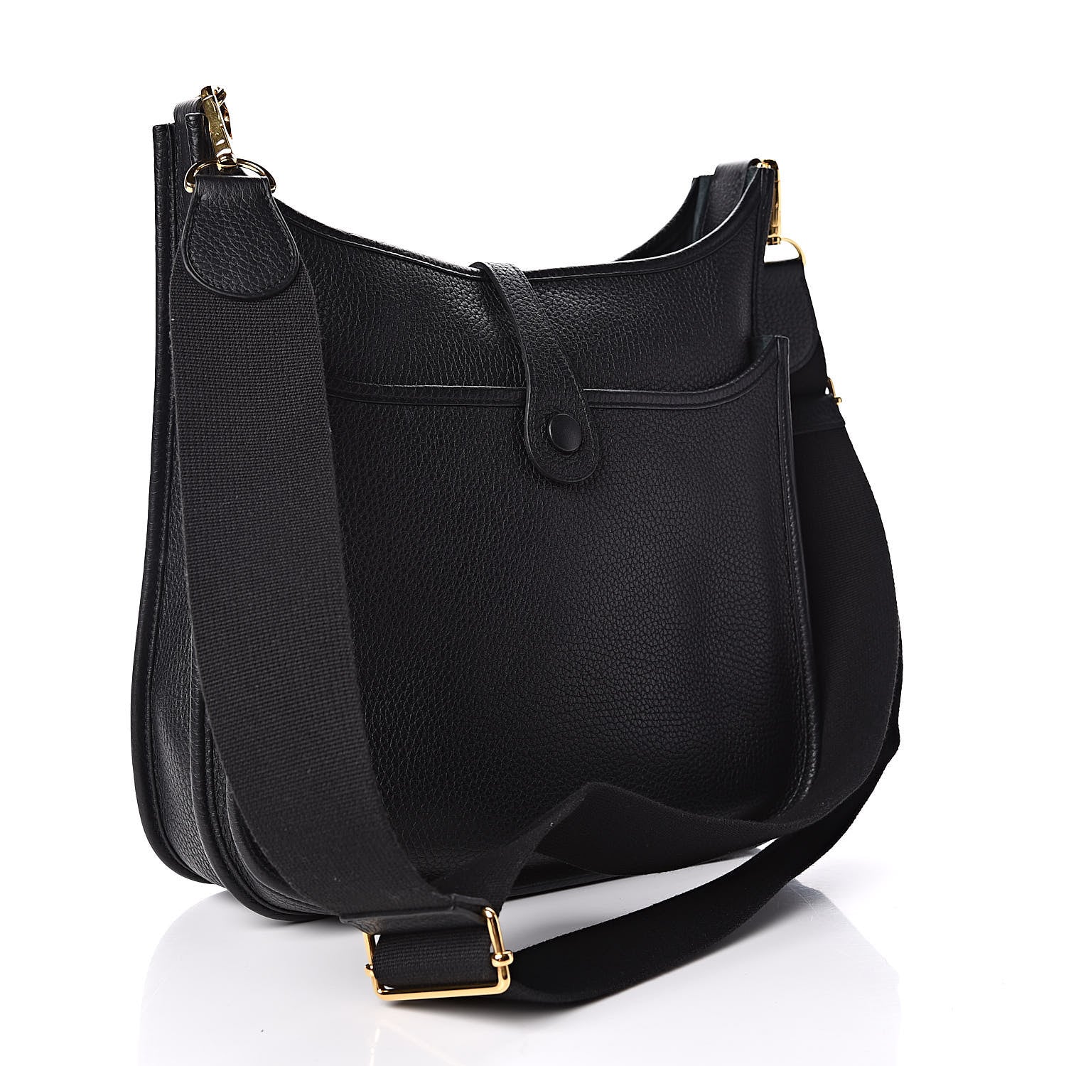 Hermes Taurillon Clemence Evelyne III PM Black 3 of 10