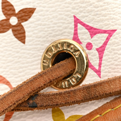 Louis Vuitton Monogram Multicolor Petit Noe White 11 of 12