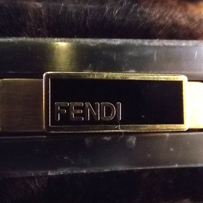 Fendi Calf Hair Leopard Print Zucca Large Peekaboo Iconic Satchel Tobacco 6 of 10