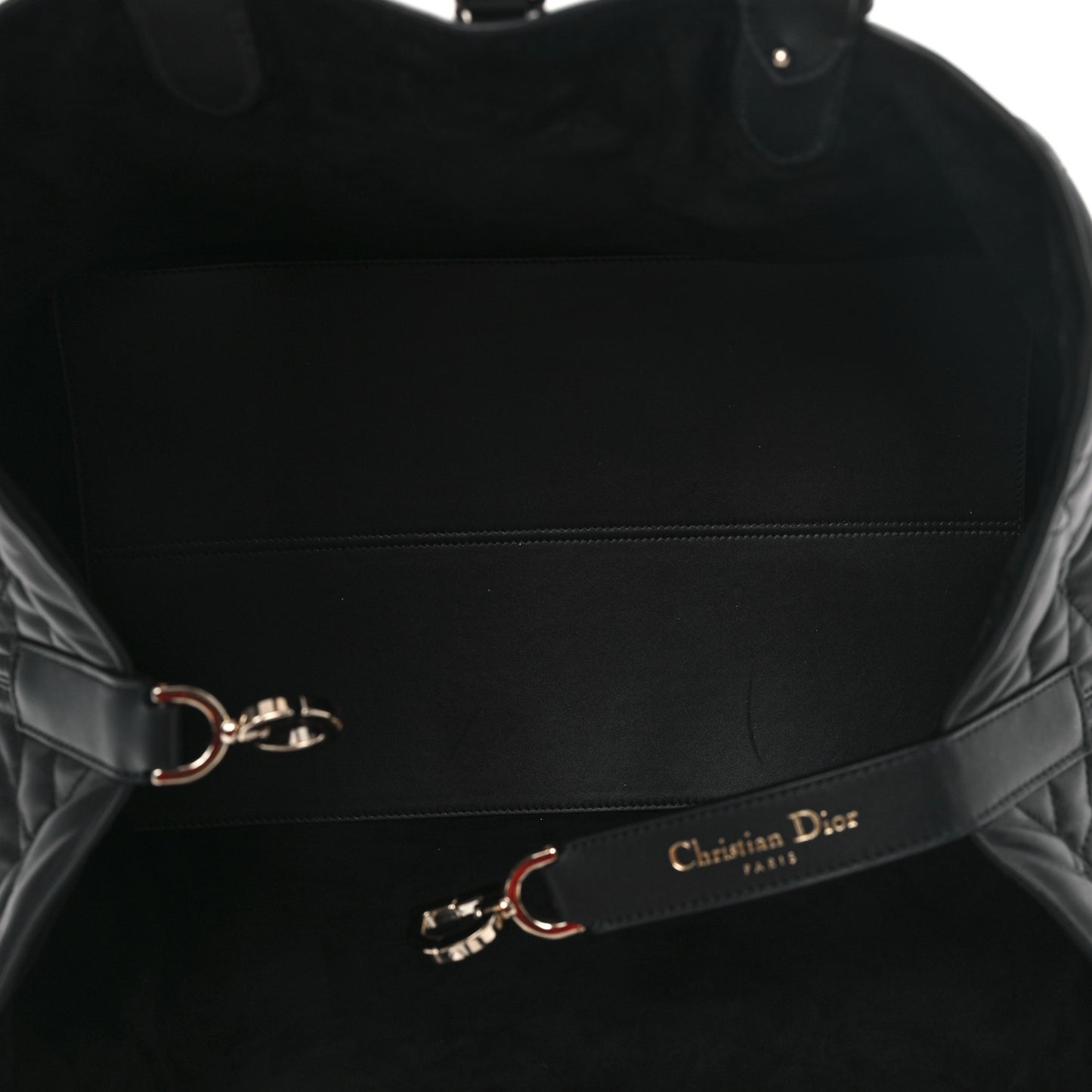 Calfskin Macrocannage Large Toujours Black