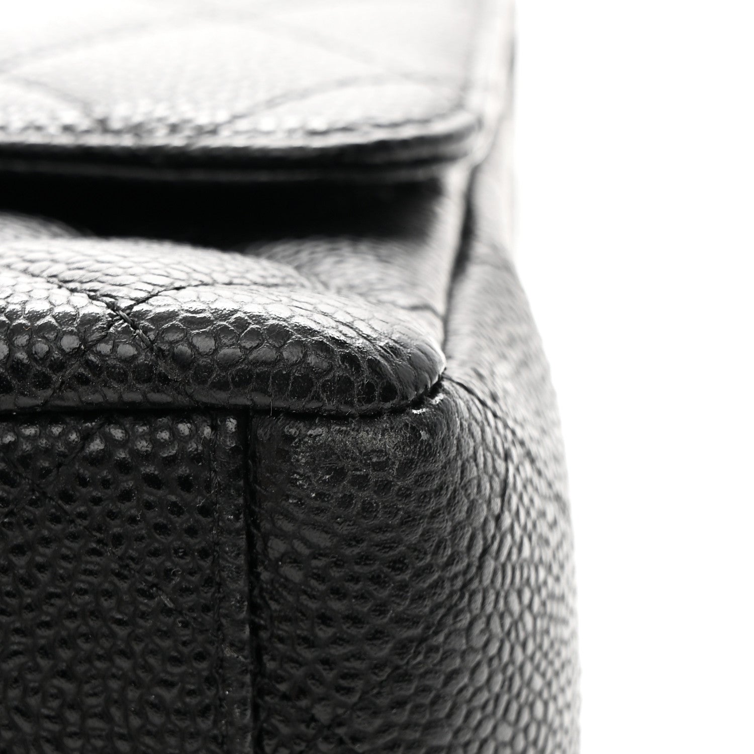 Chanel Caviar Quilted Maxi Double Flap Black 21 of 23