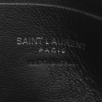 Saint Laurent Grain De Poudre Matelasse Monogram Mini Lou Camera Bag Azure Blue 6 of 10