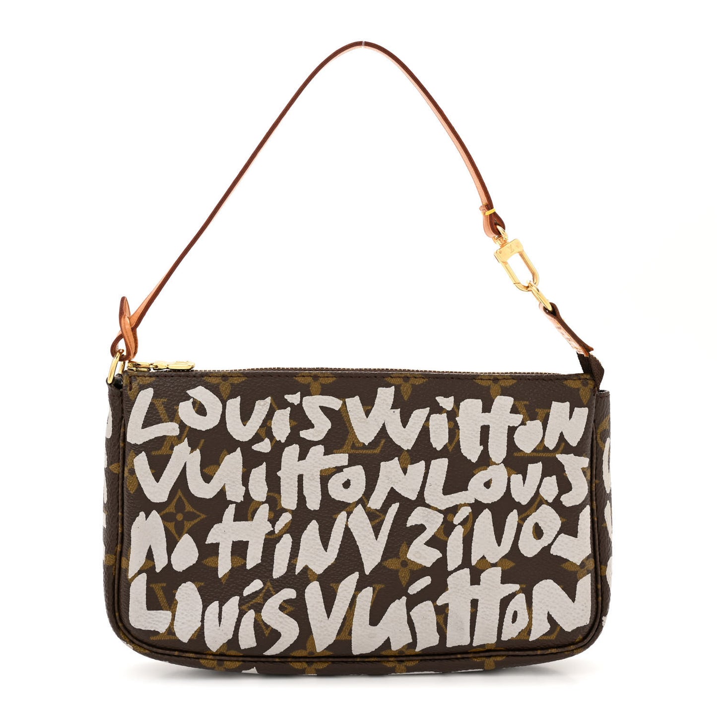 Monogram Graffiti Pochette Accessories Silver