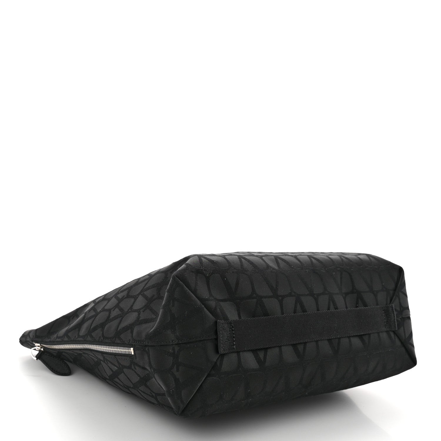 Valentino Garavani Nylon Iconographe Shopping Tote Black 4 of 11