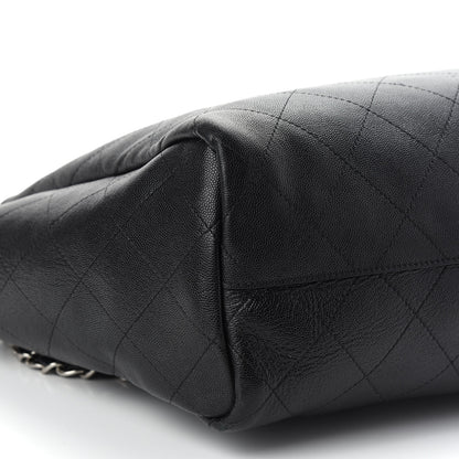 Chanel Caviar Stitched Large Shopping Tote Black 8 of 10