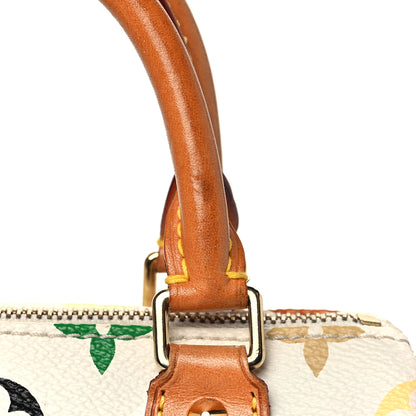 Louis Vuitton Monogram Multicolor Mini Sac HL Speedy White 9 of 13