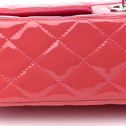 Chanel Patent Quilted Medium Double Flap Fuchsia 15 of 15