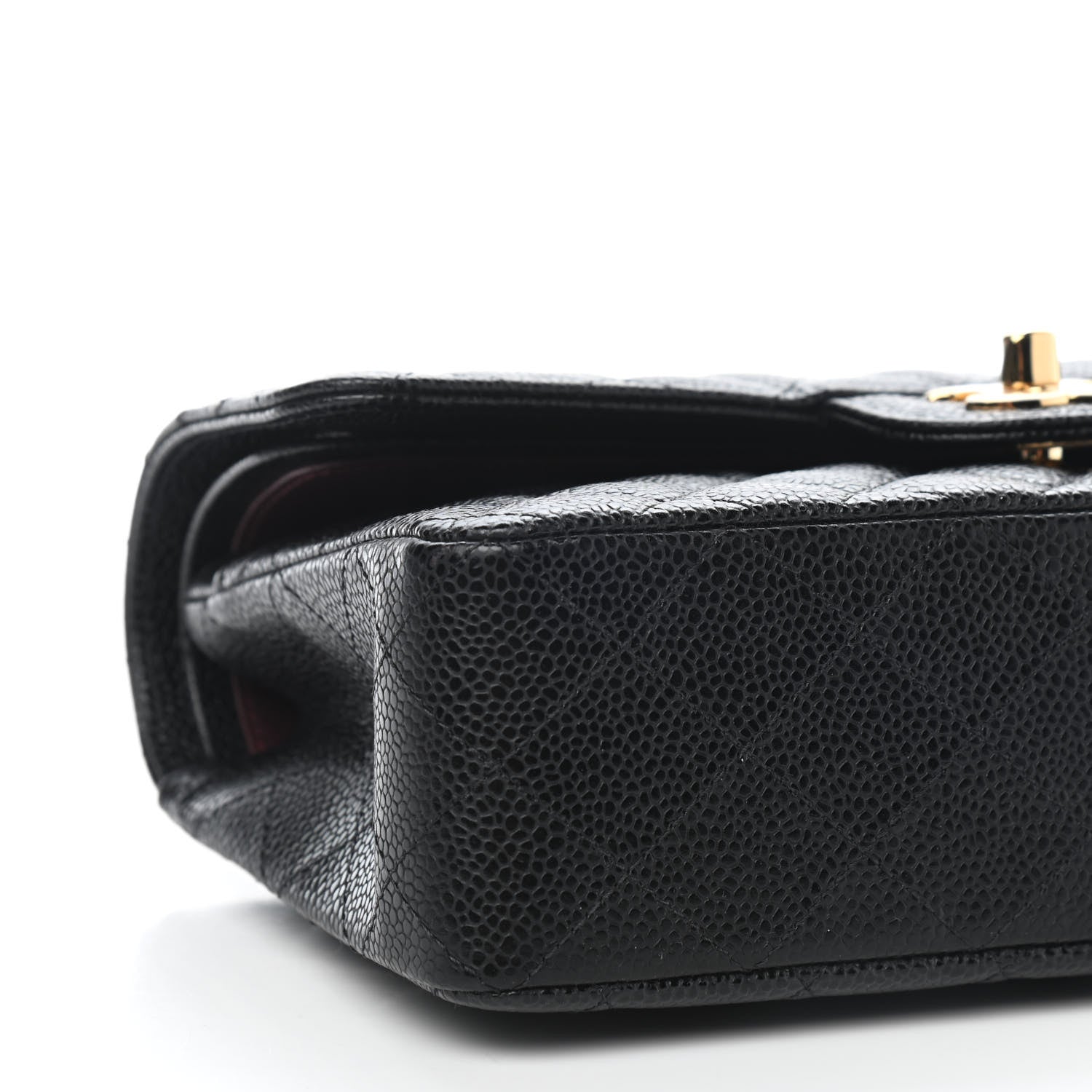 Chanel Caviar Quilted Small Double Flap Black 8 of 9