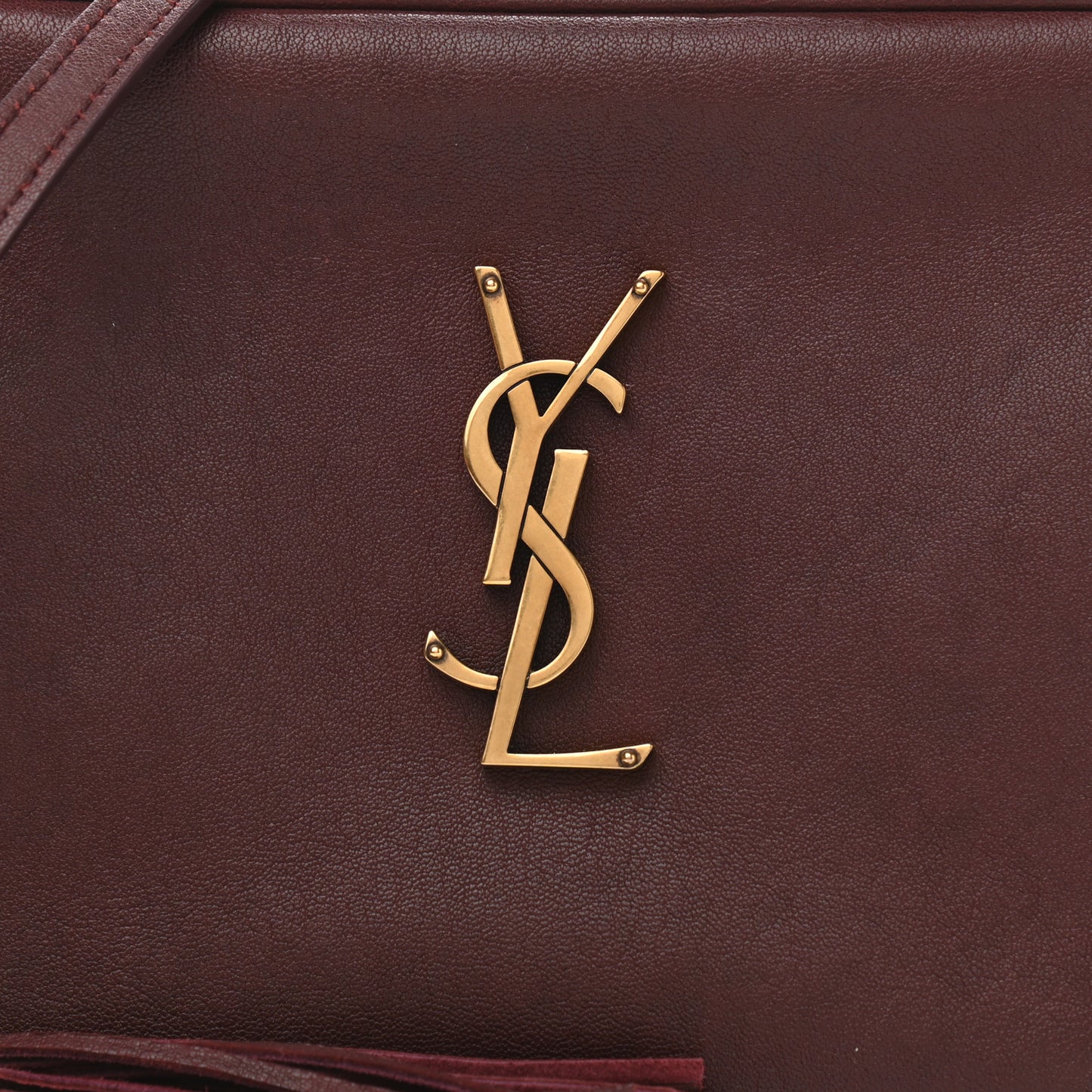 Lambskin Monogram Lou Camera Bag Burgundy
