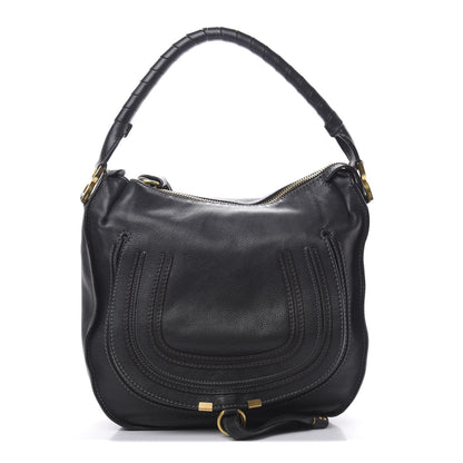 Chloe Calfskin Medium Marcie Hobo Black 1 of 12