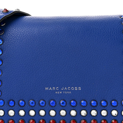 Marc Jacobs Calfskin Crystal Pretty Young Thing Crossbody Cobalt Blue 8 of 10