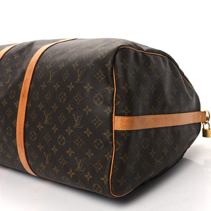 Louis Vuitton Monogram Keepall Bandouliere 60 9 of 14