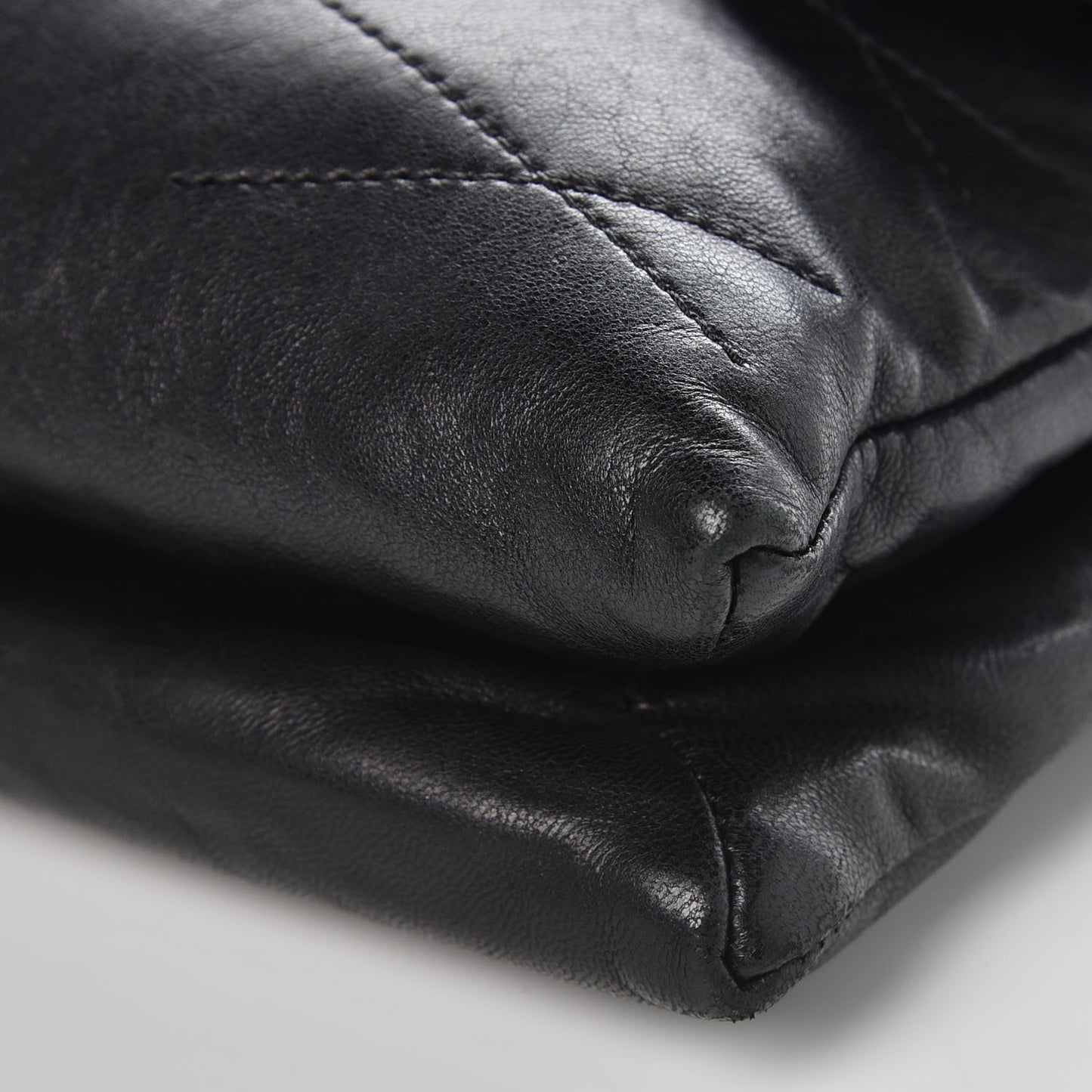 Lambskin Quilted Mini Sugar Flap Shoulder Bag Black