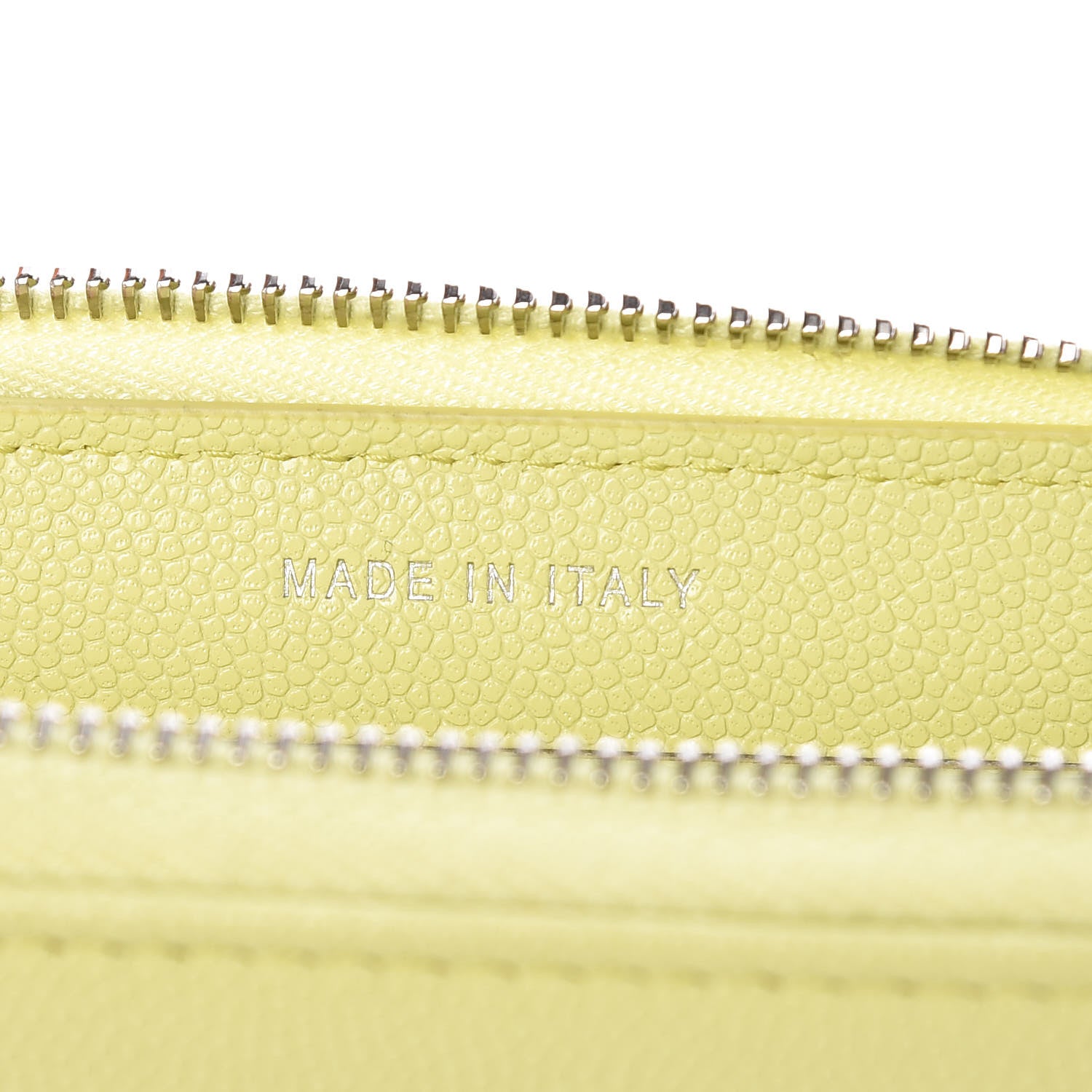 Chanel Caviar CC Medium Zip Around Wallet Light Pink Light Green 7 of 10