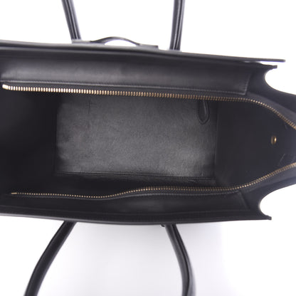 Celine Smooth Calfskin Mini Luggage Black 5 of 9