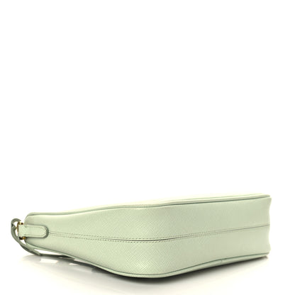 Prada Saffiano Lux Re-Edition 2005 Shoulder Bag Acqua 3 of 11