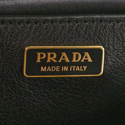 Prada City Calf Saffiano Cahier Bag Black 6 of 8