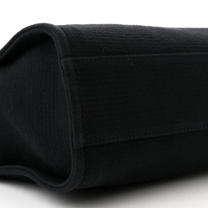 Chanel Mixed Fibers Small Deauville Tote Black 10 of 12