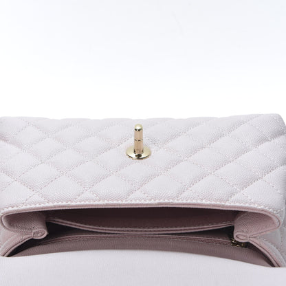 Chanel Caviar Quilted Mini Coco Handle Flap Lilas Lilac 4 of 10