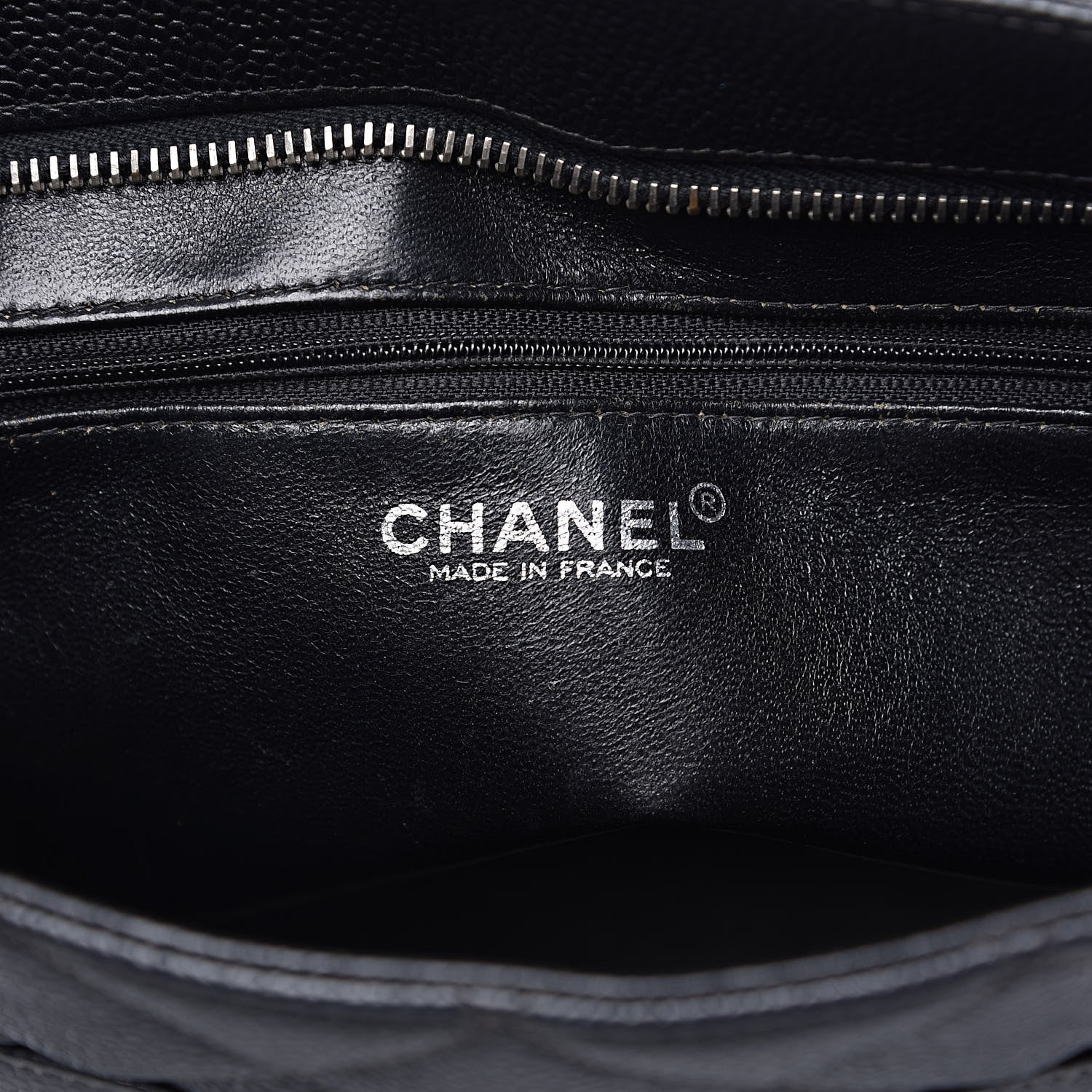 Chanel Caviar Quilted Medallion Tote Black 6 of 15