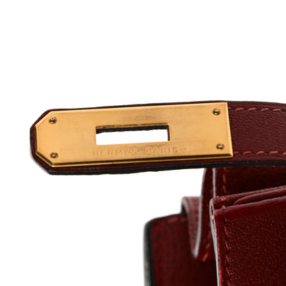 Hermes Chevre de Coromandel Birkin 35 Rouge H 18 of 20