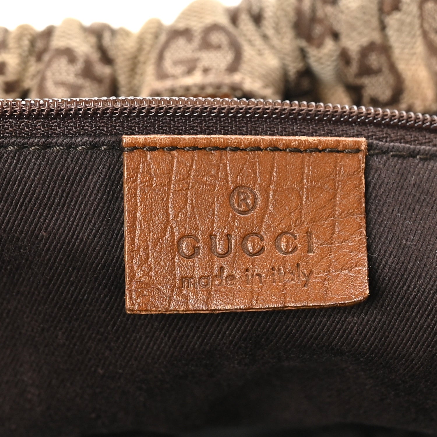 Gucci Monogram Hobo Brown 6 of 11