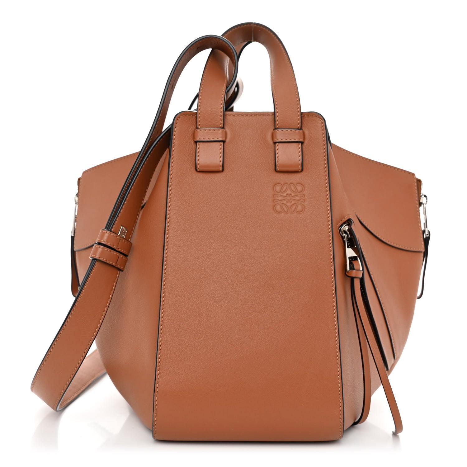 Loewe Calfskin Small Hammock Shoulder Bag Tan 1 of 11