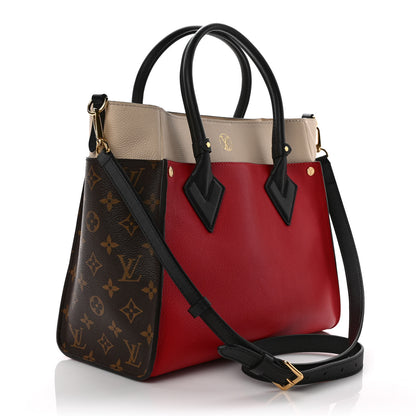 Louis Vuitton Calfskin Monogram On My Side Pirate Red 3 of 10