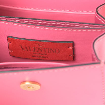 Valentino Garavani Smooth Calfskin Vlogo Compact Wallet with Chain Feminine Pink 6 of 10