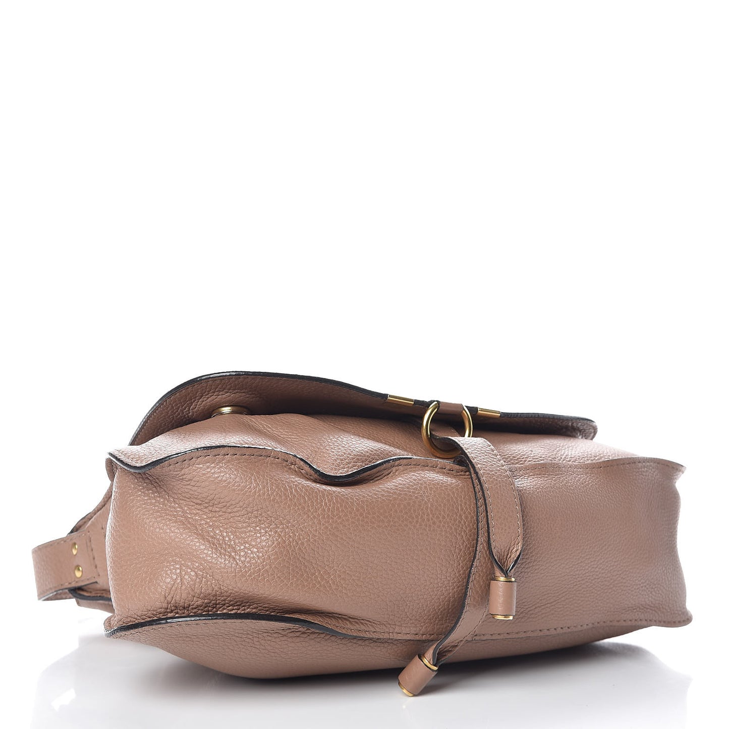 Calfskin Medium Marcie Top Handle Bag Nut